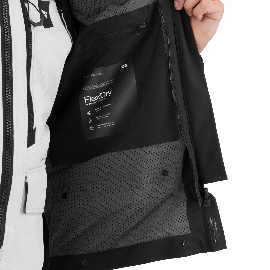 SHIMA Dune 2.0 Motorcycle Textile Jacket grey L Figure 33