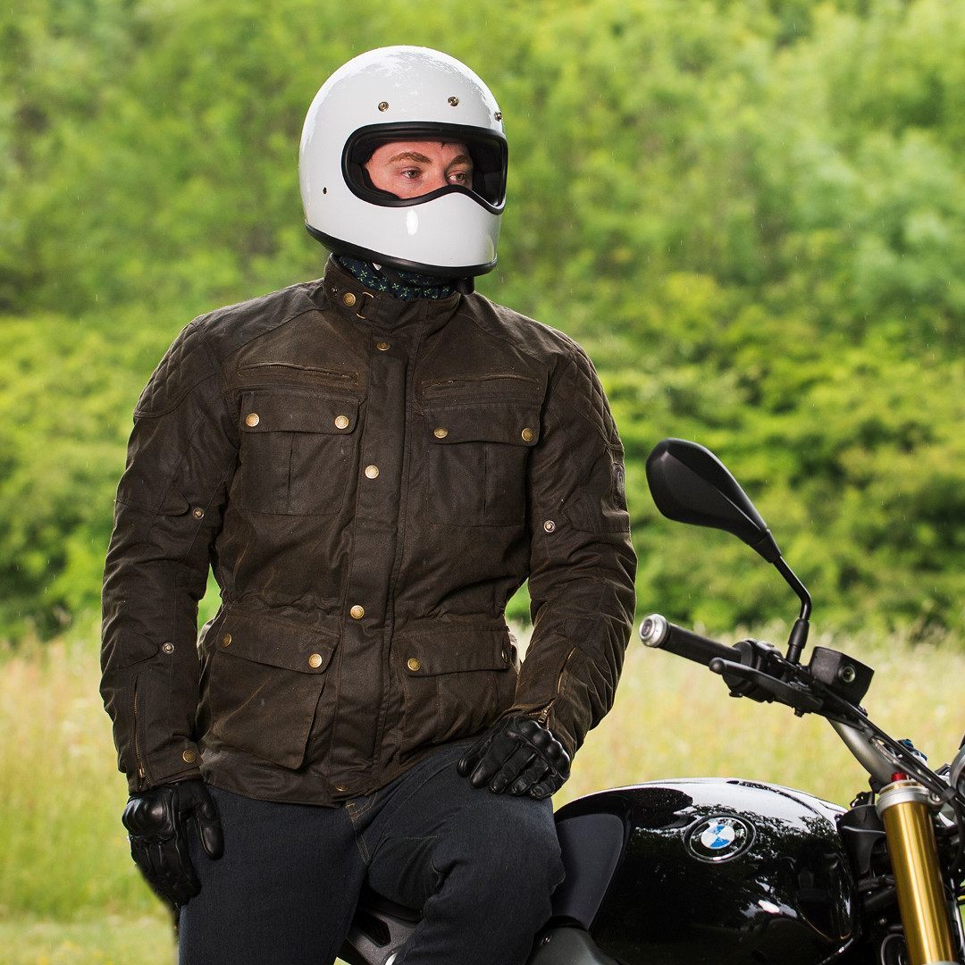 Merlin Yoxall II Motorcycle Waxed Jacket olive XL Figure 5