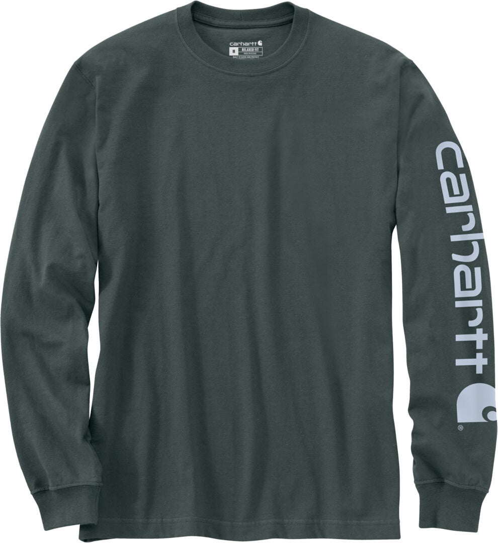 Carhartt Logo Longsleeve grøn/grå XXL Figur 1