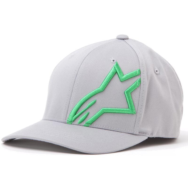 Alpinestars Corp Shift 2 Flexfit Cap gris/verde L/XL Figura 1