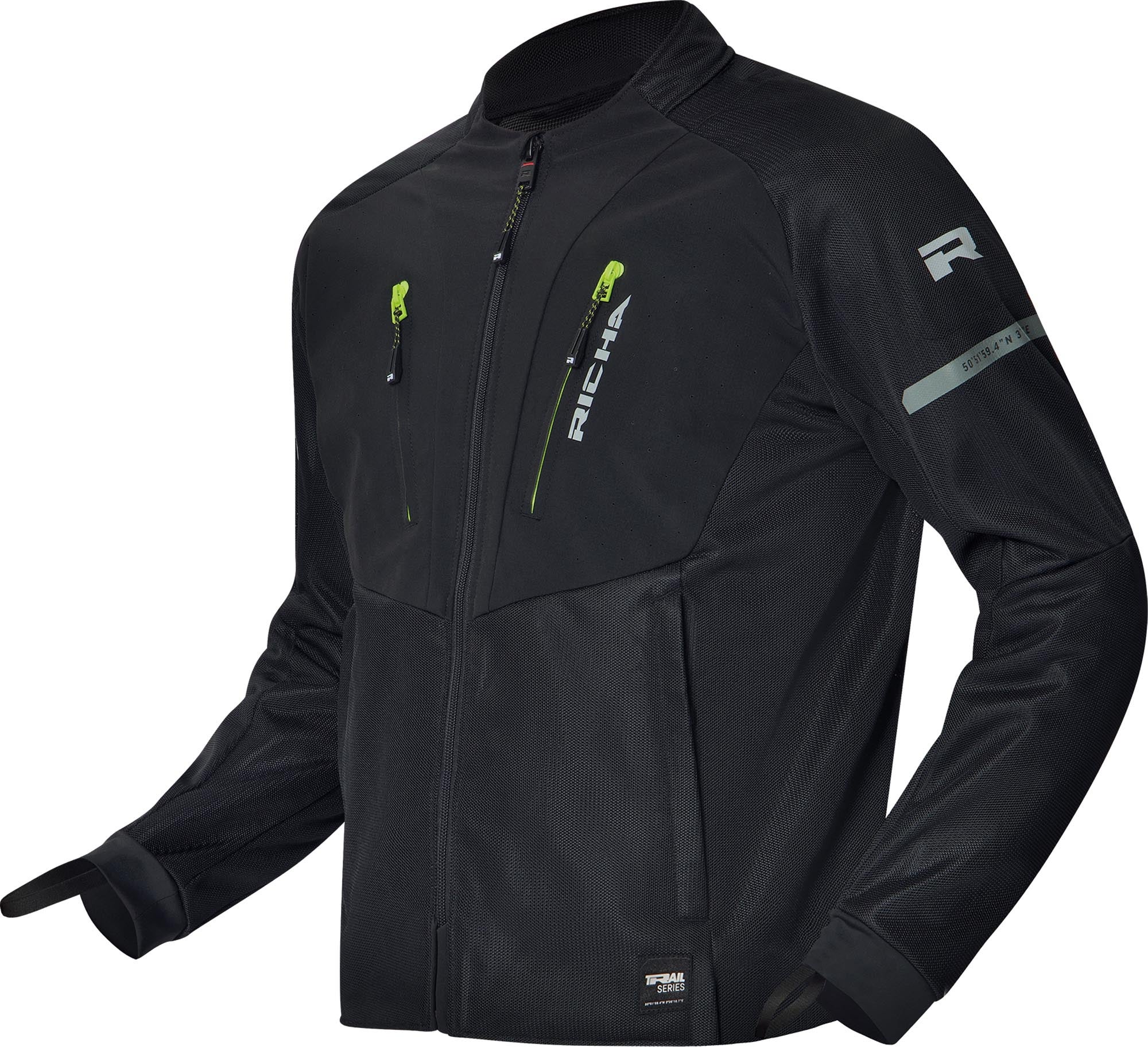 Richa Core Adventure waterproof Motorcycle Textile Jacket black M Figure 3