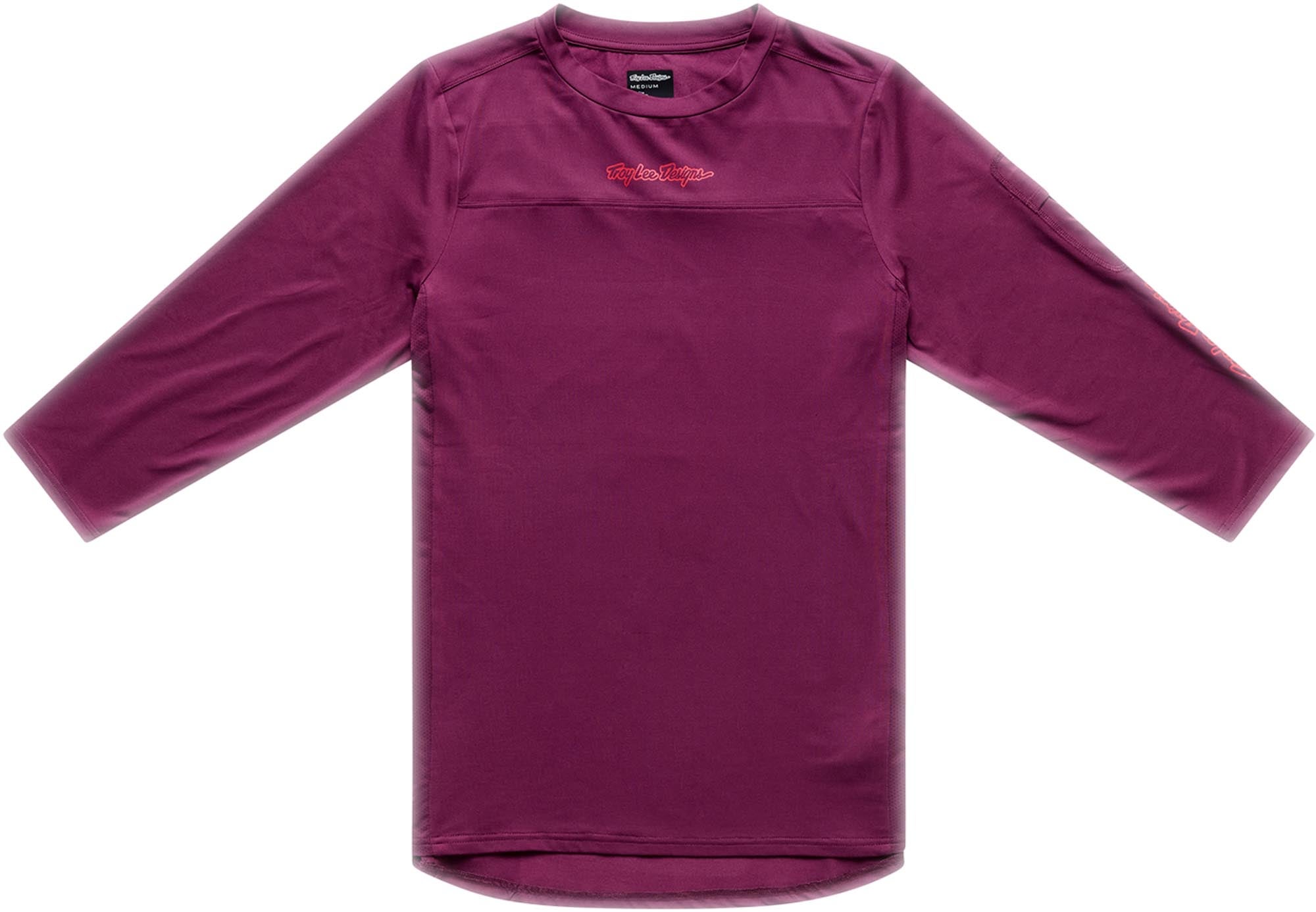 Troy Lee Designs Ruckus Ride Mono 3/4 Maillot de vélo Bordeaux M Figure 1