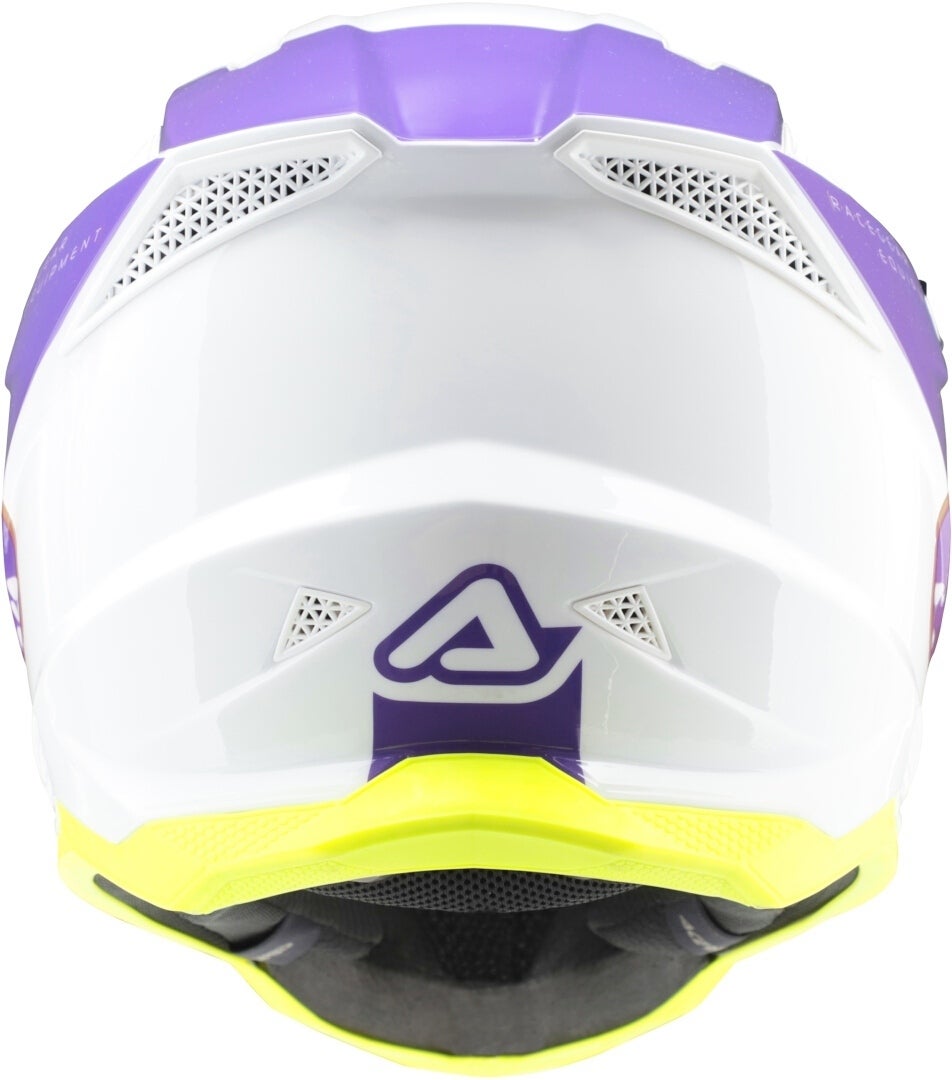 Acerbis T711 Capacete de motocross branco/roxo XL (61/62) Figura 11