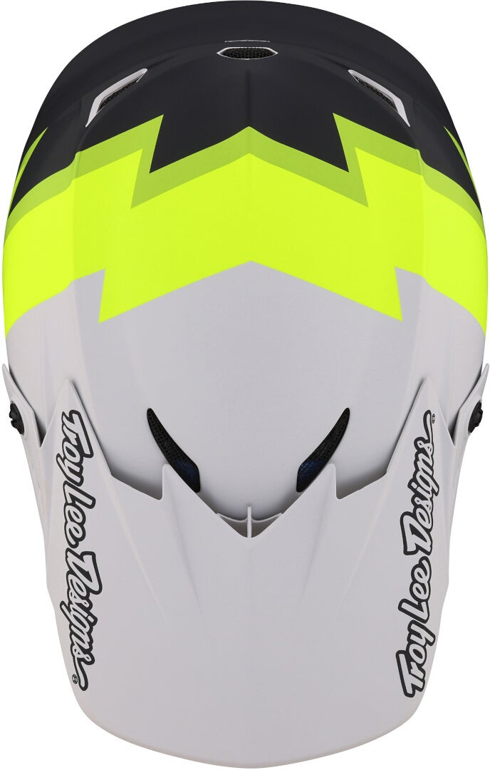 Troy Lee Designs GP Volt Casco da motocross nero/bianco/giallo L (58/59) Figura 8