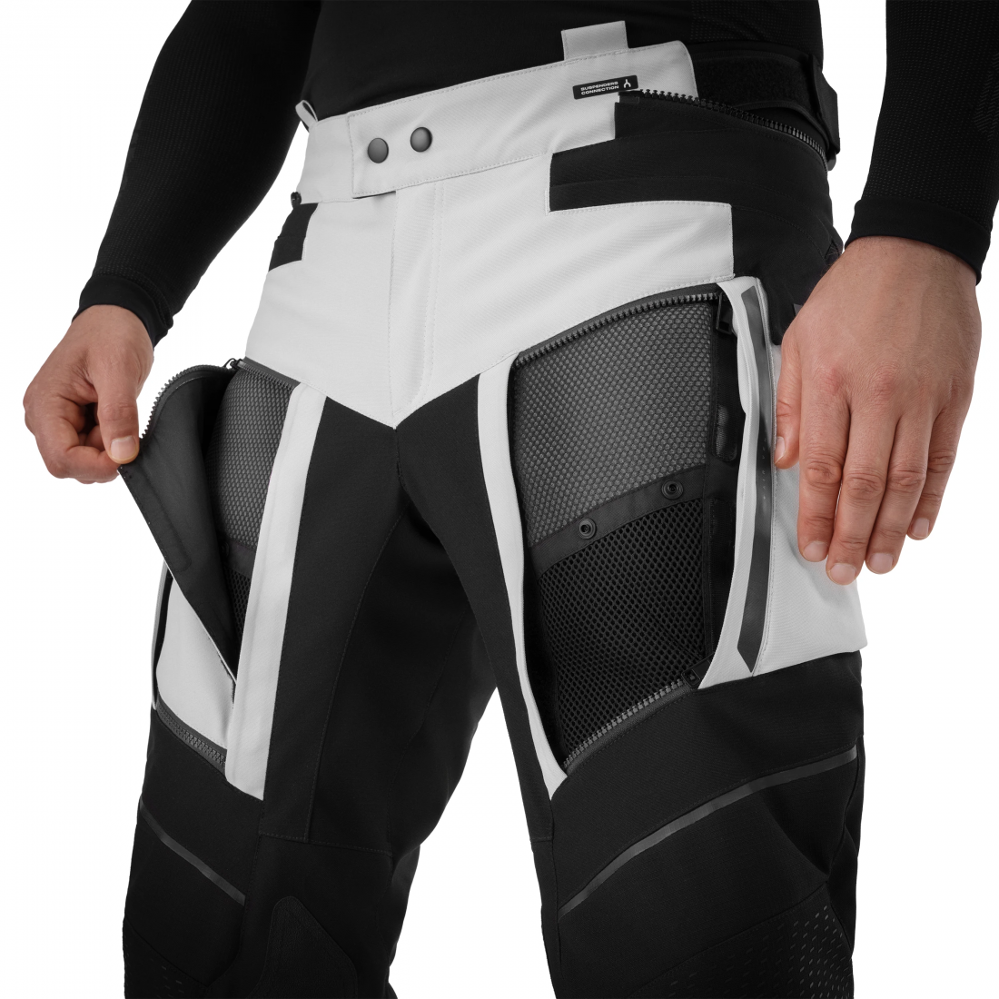 SHIMA Hero 3.0 Pantaloni tessili per motociclette nero/grigio M Figura 7