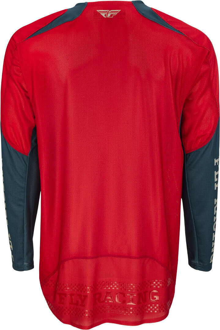 Fly Racing Evolution Motocross Jersey vermelho/preto/cinza XL Figura 2