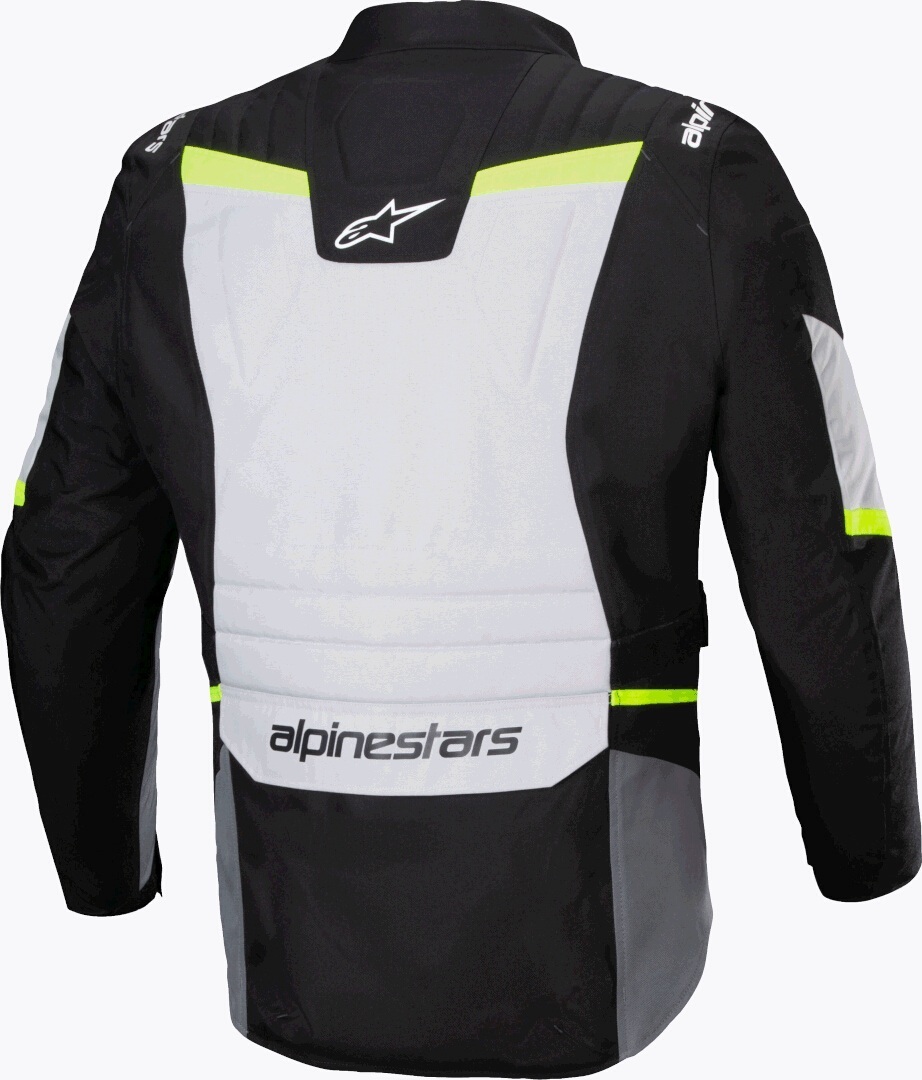 Alpinestars ST-1 waterproof Motorcycle Textile Jacket dark grey/black/neon yellow 6XL Figure 2