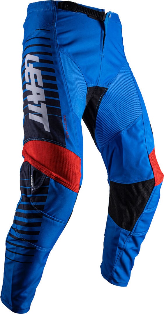 Leatt 3.5 Ride Kit Stripes 2025 Set Maglia e Pantaloni Motocross blu L Figura 4