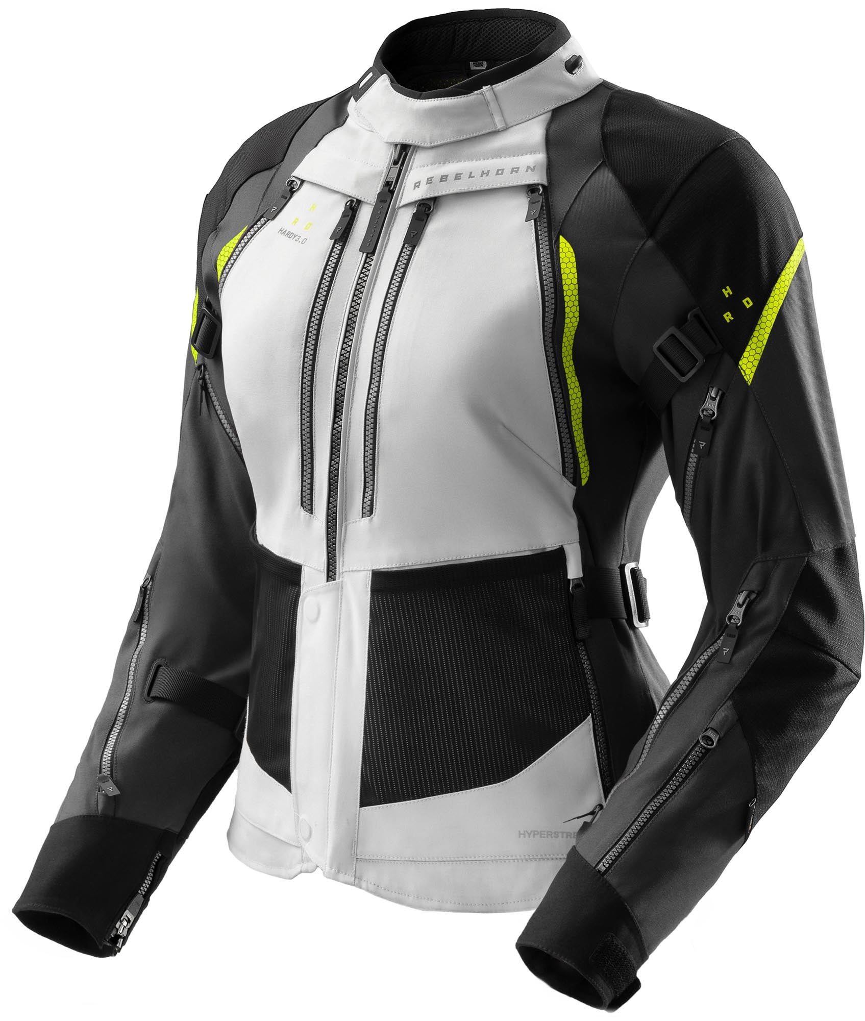 Rebelhorn Hardy 3.0 waterproof Ladies Motorcycle Textile Jacket-image-403045437