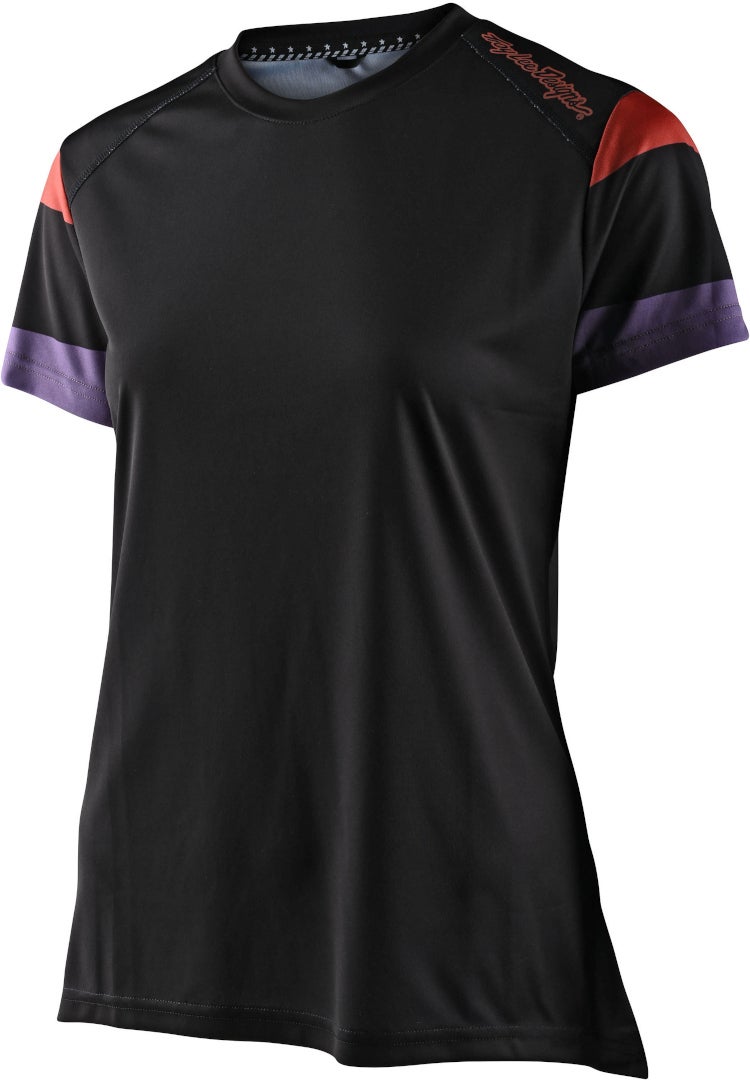Troy Lee Designs Lilium Rugby Maglia da donna per bicicletta a maniche corte nero/multicolore XL Figura 1