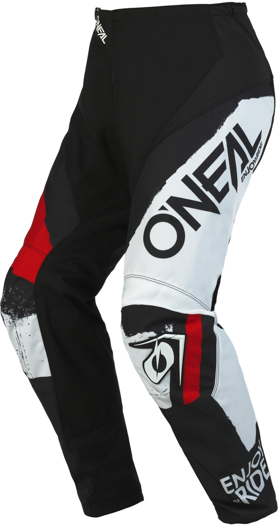 Oneal Element Shocker Motocross bukser sort/rød 42 Figur 1