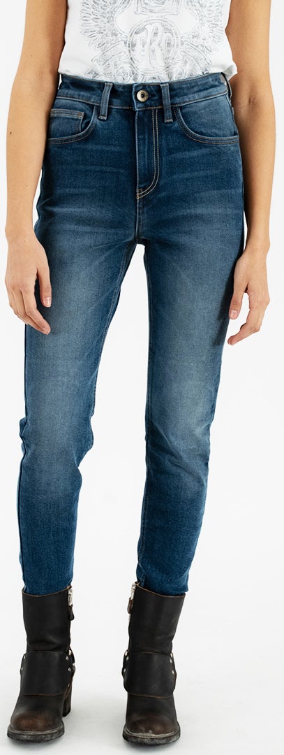 Rokker Rokkertech High Waist Damen Motorradjeans 32 L32 Abbildung 1