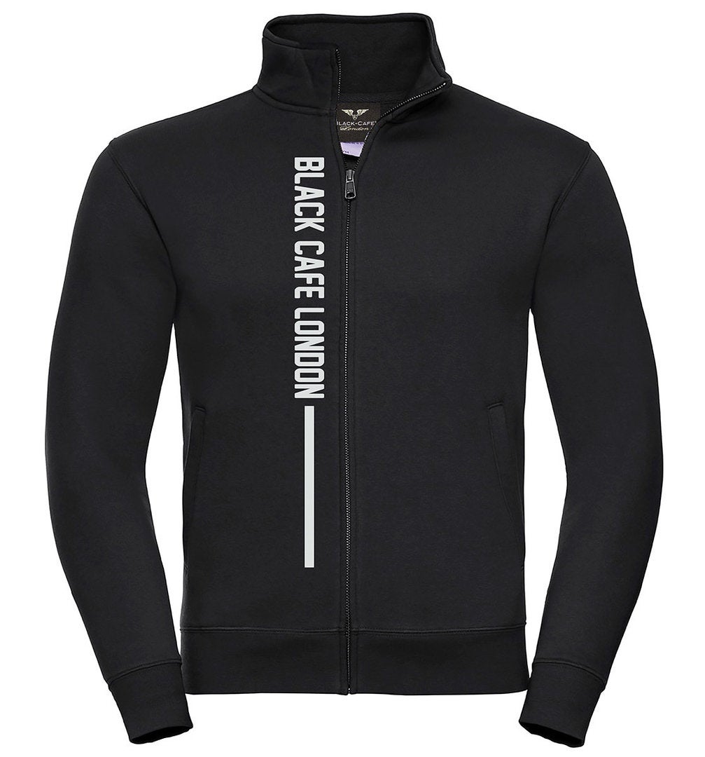 Black-Cafe London Stripe Jaqueta de suor 3XL Figura 1