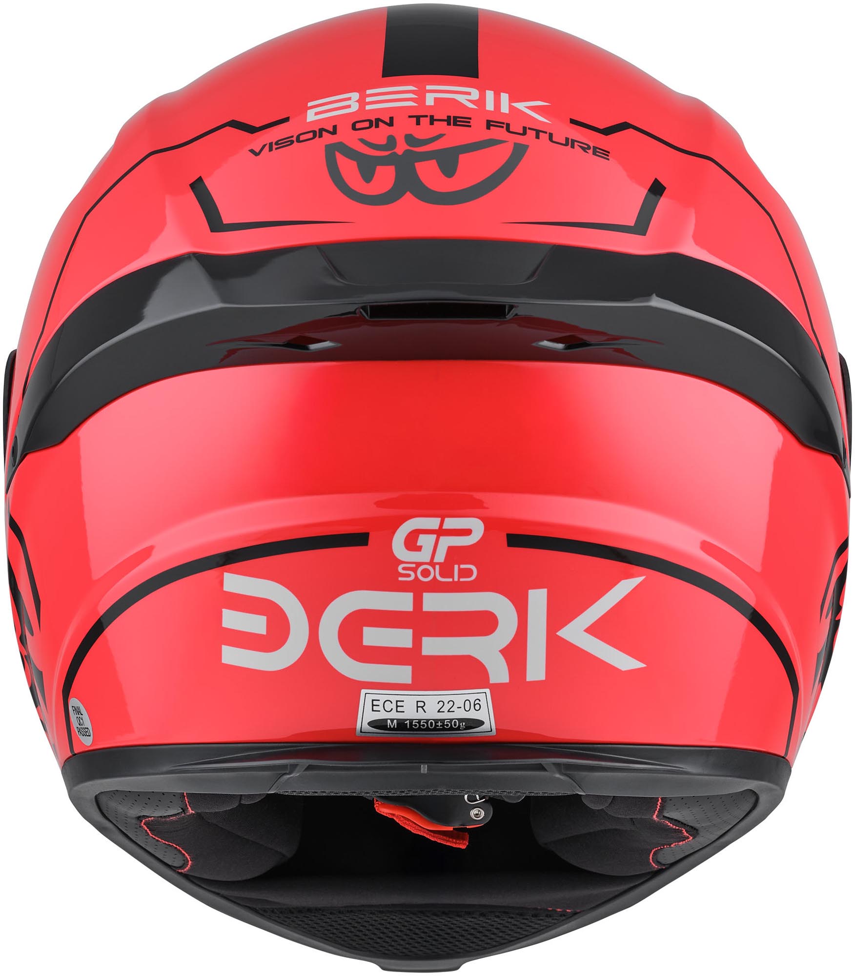 Berik FF867 Taruna Helm rot/schwarz/grau 2XL Abbildung 3