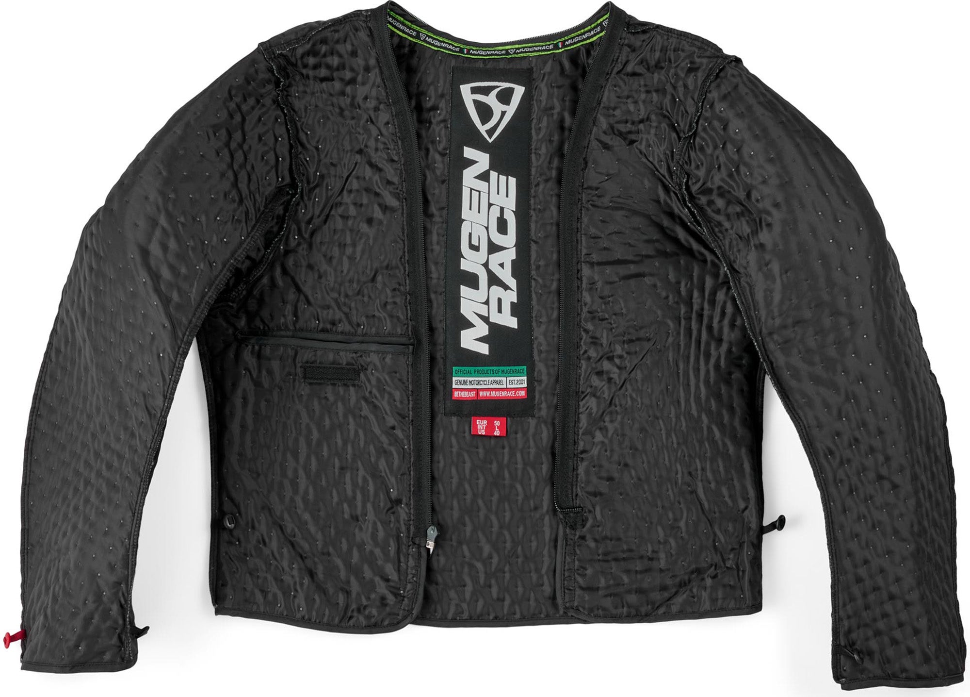 Side view of MUGENRACE Tabu waterproof Motorcycle Textile Jacket