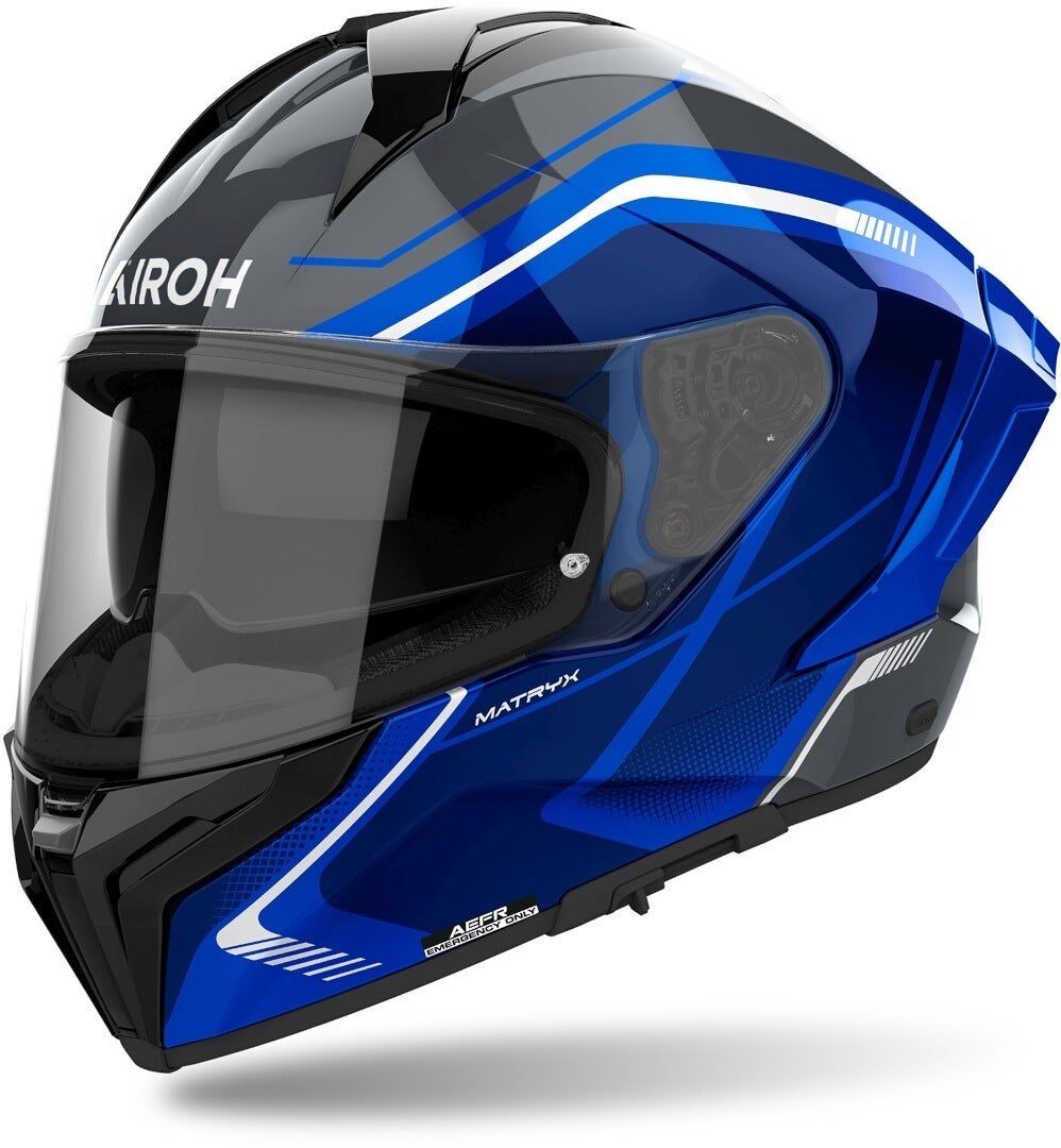 Airoh Matryx Wide Helm schwarz/blau M (57/58) Abbildung 1