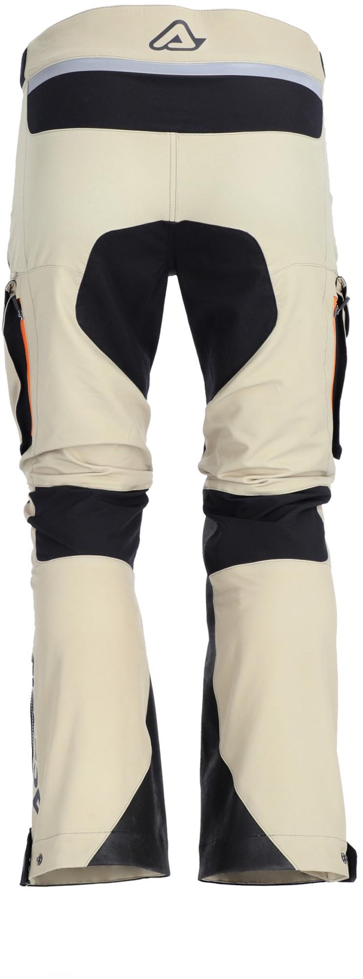Acerbis Rally Pro Motorrad Textilhose beige/schwarz 36 Abbildung 4