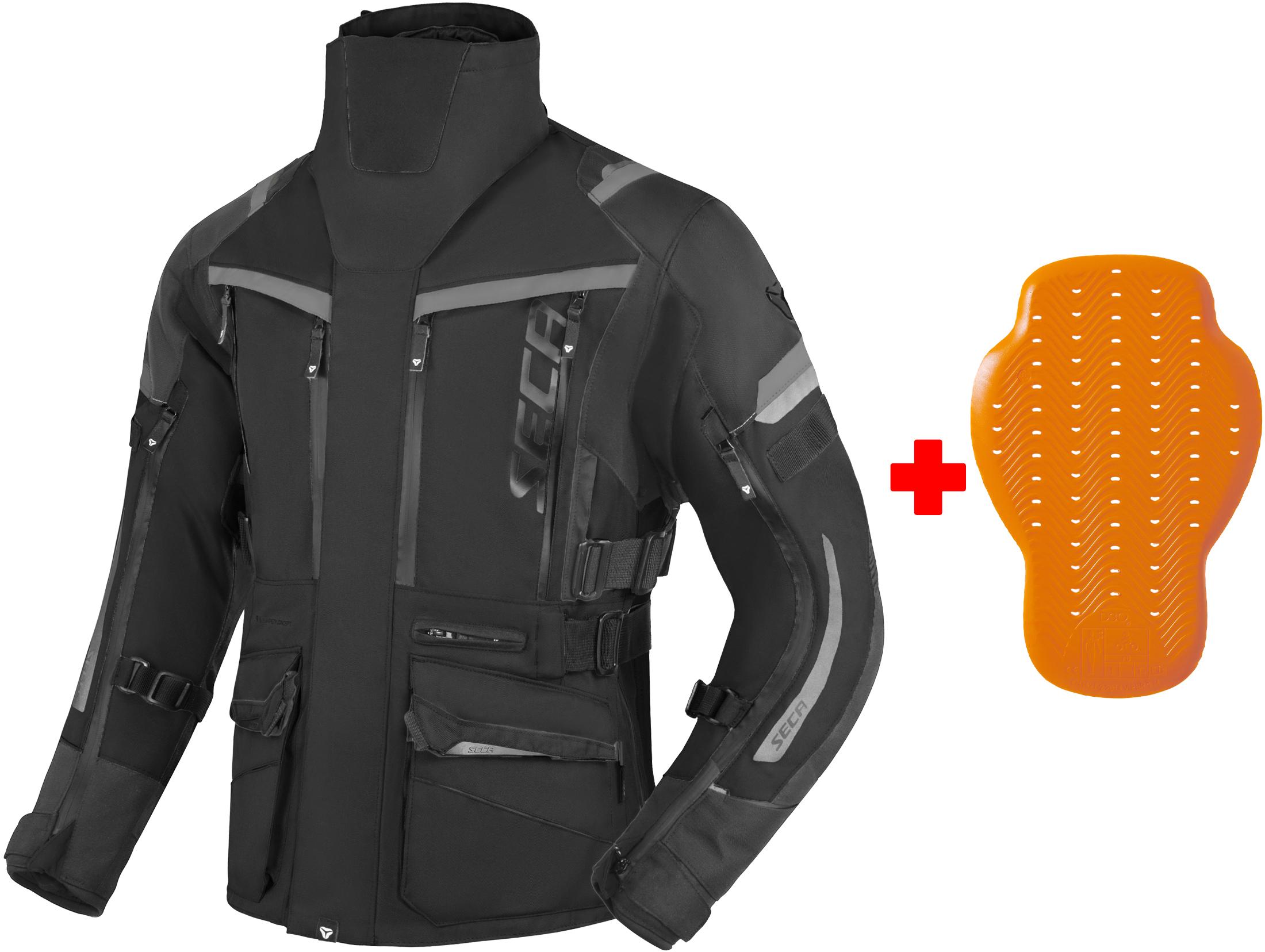 Seca Arrakis III waterproof Motorcycle Textile Jacket black L Figure 17