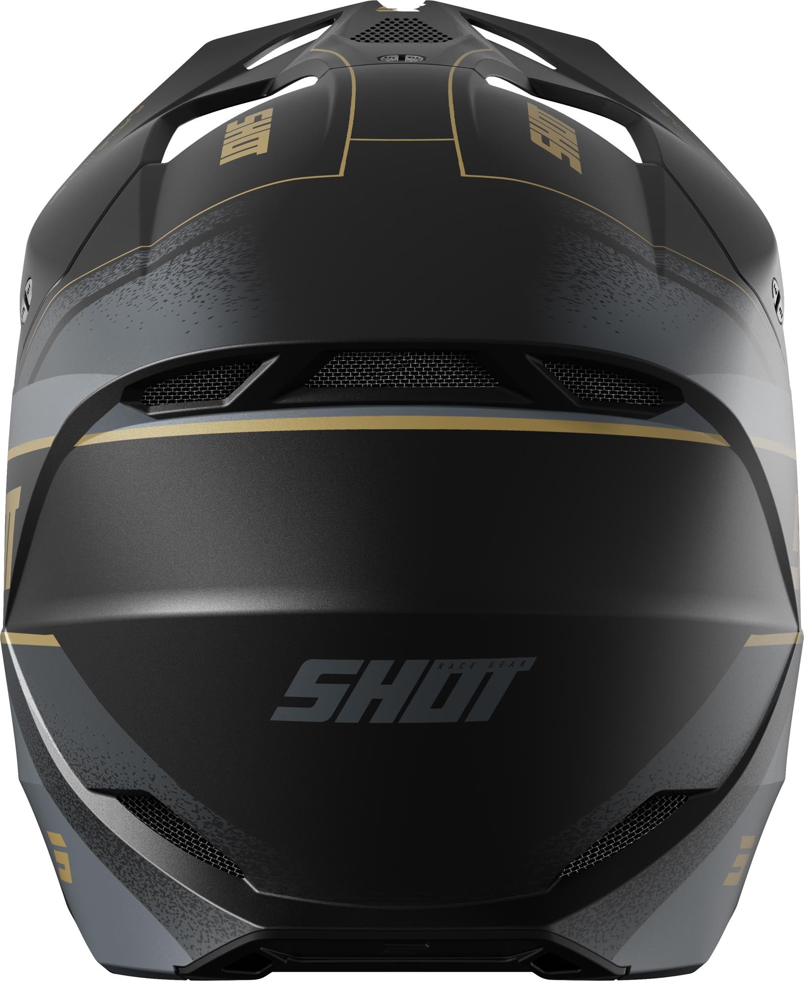 Shot Furious Dust Mips Casco da motocross dorato matt XXL (63/64) Figura 3