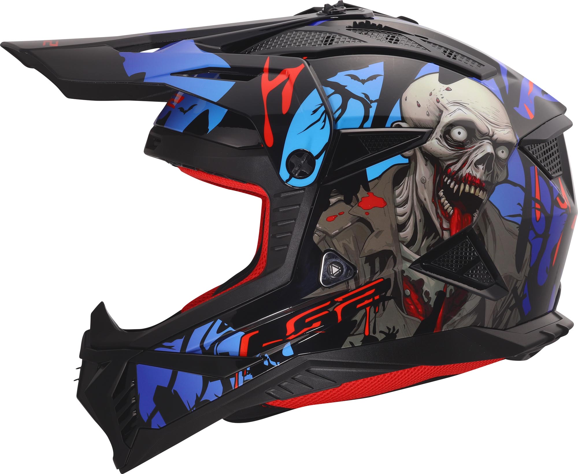LS2 MX708 Fast II Zombie II Мотокроссовый шлем S (55/56) Рисунок 2