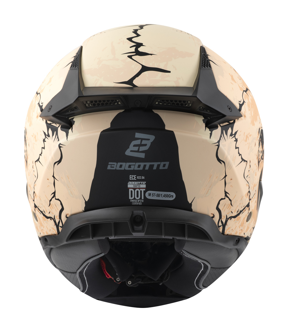 Bogotto Rapto Skull Capacete S Figura 7