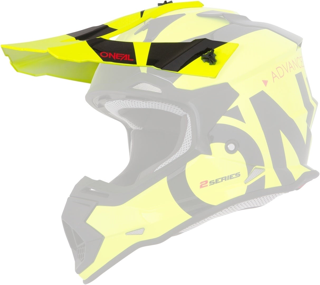 Oneal 2Series RL Slick Helmet Shield yellow One size Figure 1