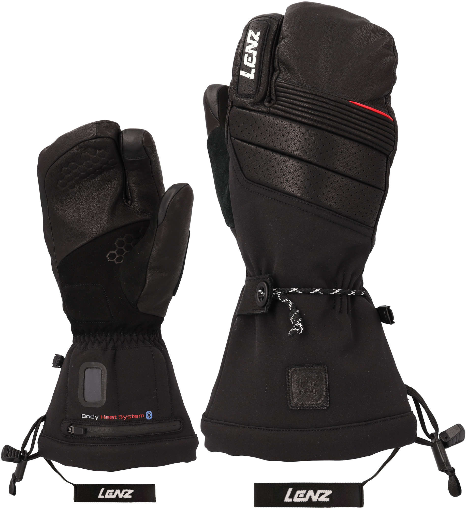Lenz Heat Glove 9.0 Finger Cap Lobster Luvas Aquecidas Artigo principal Figura 1
