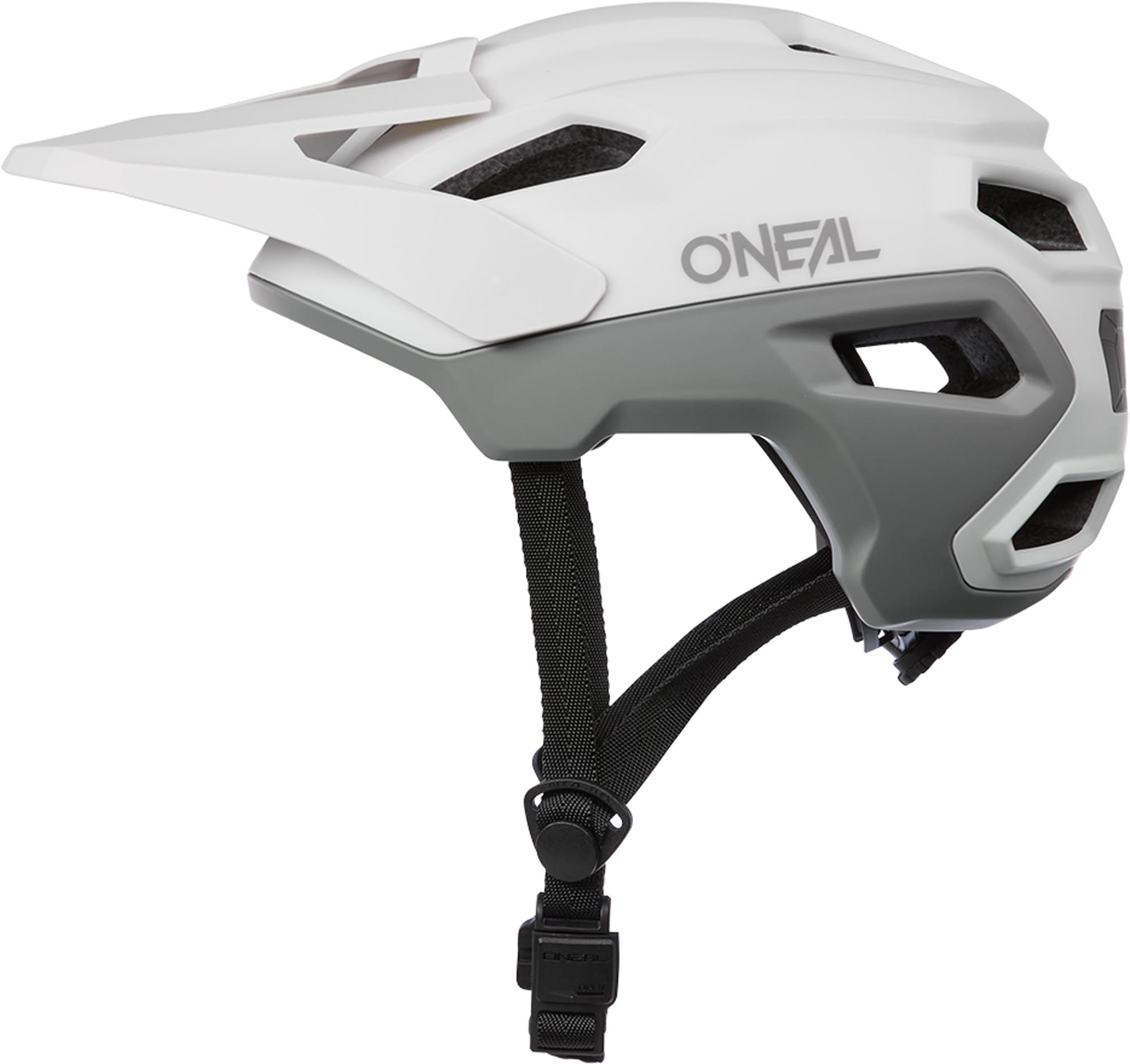 Oneal Trailfinder Evo Solid Bicycle Helmet white matt/grey L/XL (59-63) Figure 2