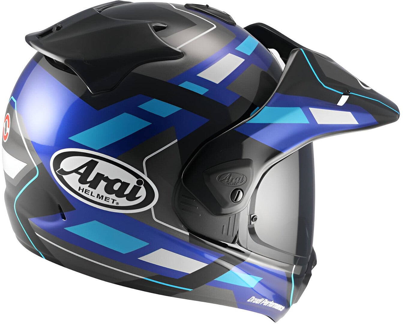Arai TOUR-X5 Match Casco da enduro blu/nero/bianco S (55/56) Figura 2