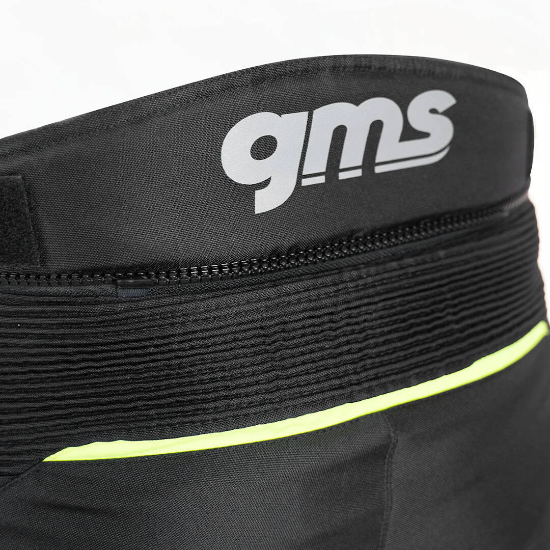 GMS Everest Motorcycle Textile Pants black/yellow S Figure 4