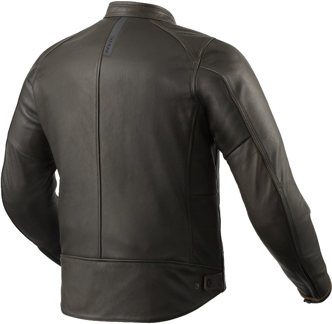 Revit Rino Motorcycle Leather Jacket dark brown 48 Figure 2