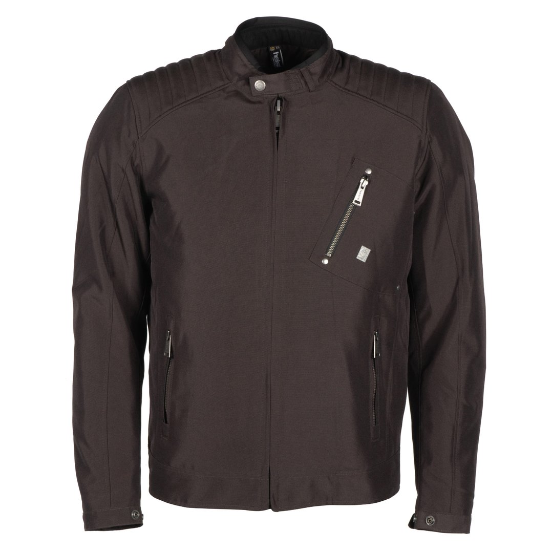 Helstons Colt Motorcycle Textile Jacket dark brown 4XL Figure 1