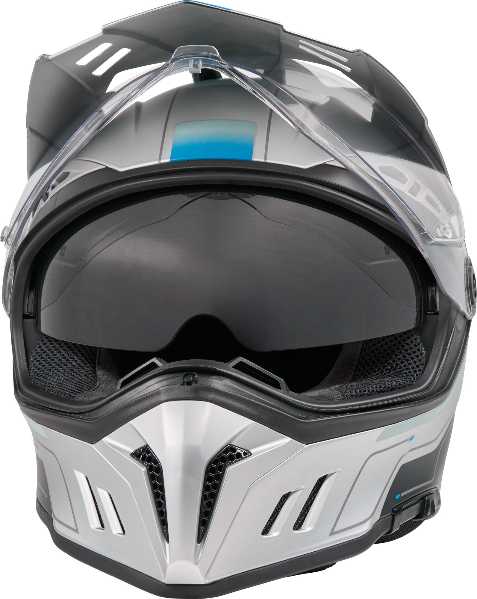 Oneal SIERRA RS ECHO Enduro hjelm grå/blå S (55/56) Figur 5