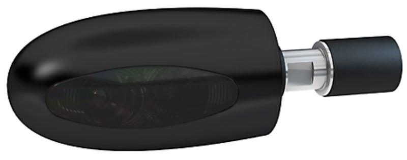Kellermann Corpo do indicador de barra de LED BL 1000 escuro preto / lente fumegada (1pc), frente Figura 2