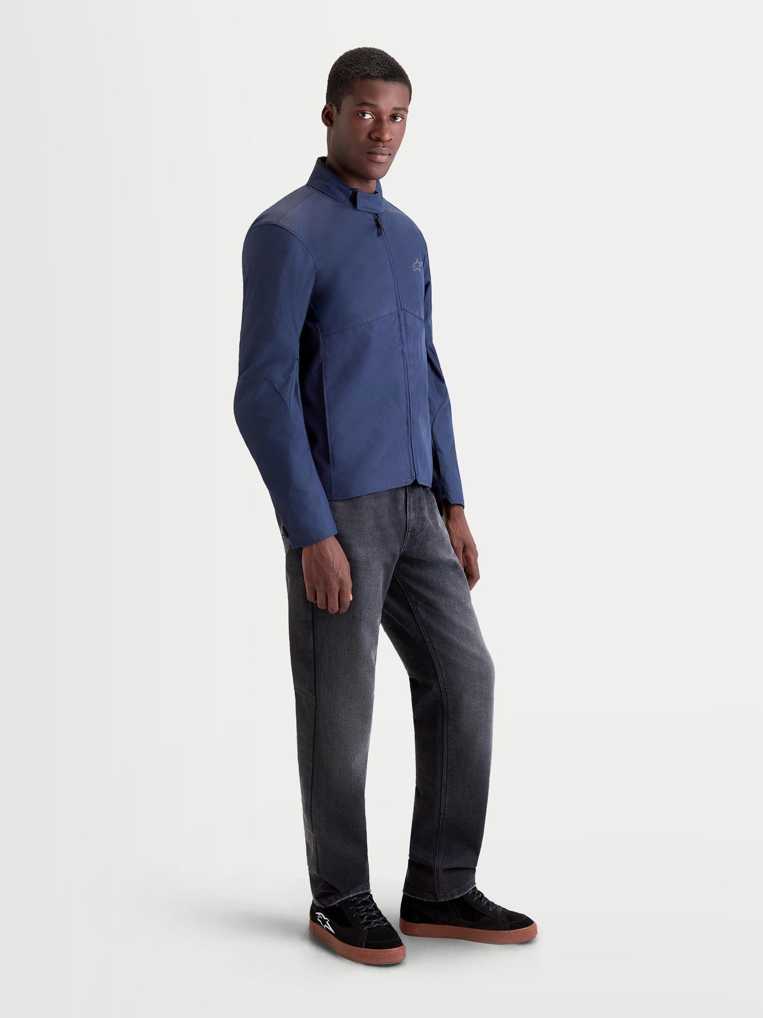Alpinestars C-1 Veste textile moto imperméable bleu foncé 2XL Figure 7