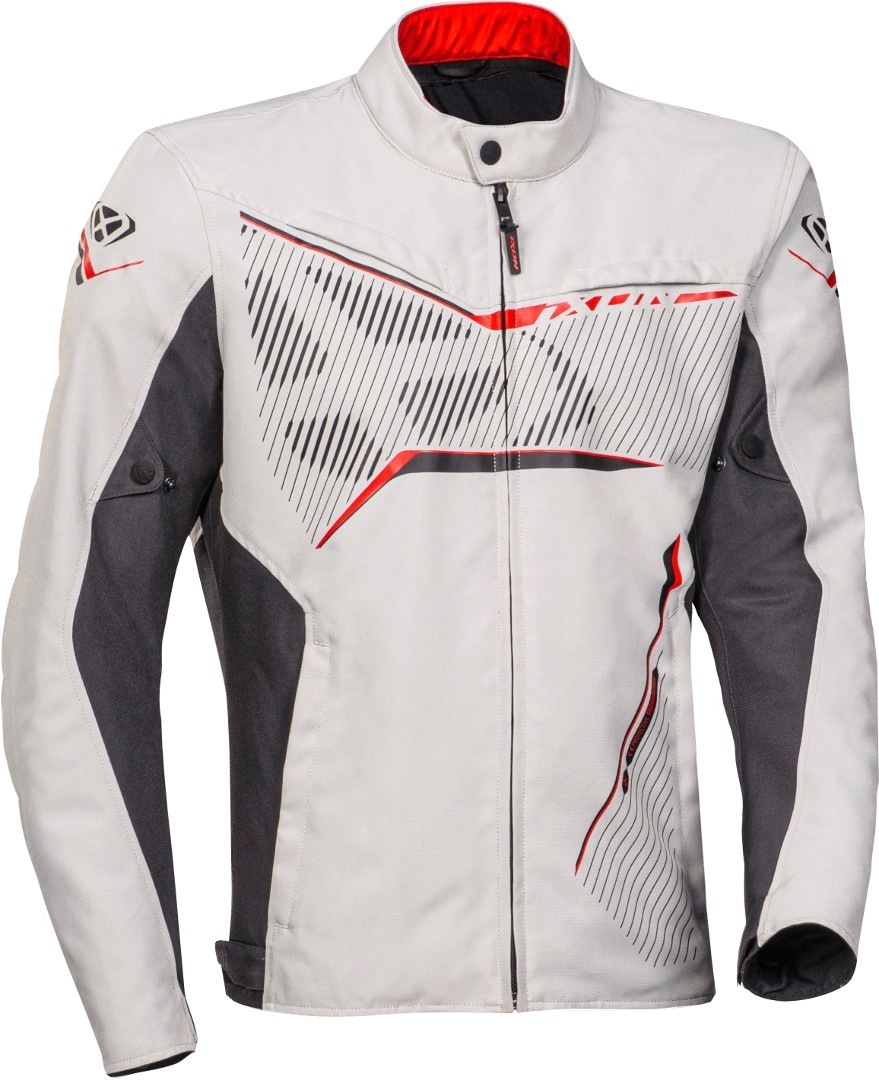 Ixon Slash Light Motorrad Textiljacke grau/anthrazit M Abbildung 1