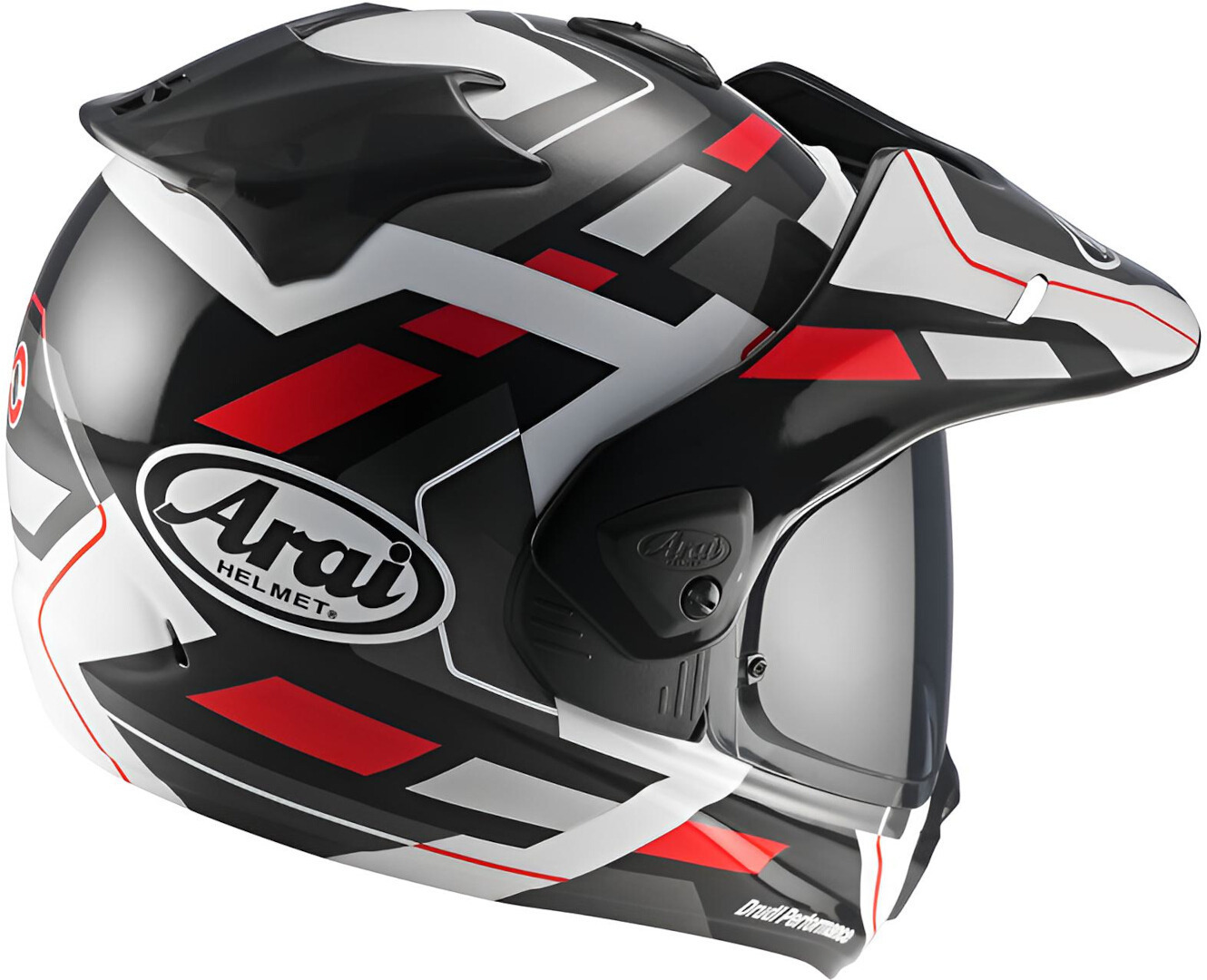 Arai TOUR-X5 Match Cască Enduro Alb/Negru/Roșu M (57/58) Figura 2