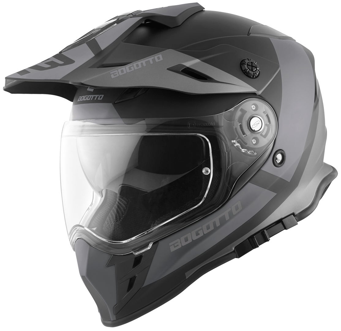 Bogotto V331 Pro Tour Endurohelm schwarz/grau M Abbildung 1