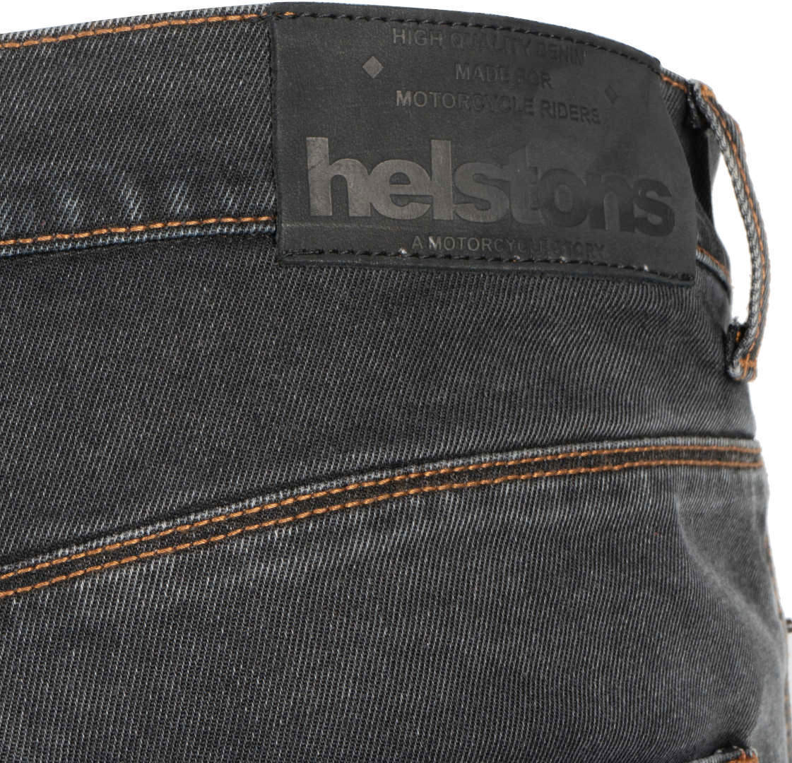 Helstons Slimmer Motorcykel Jeans Sort 29 Figur 4