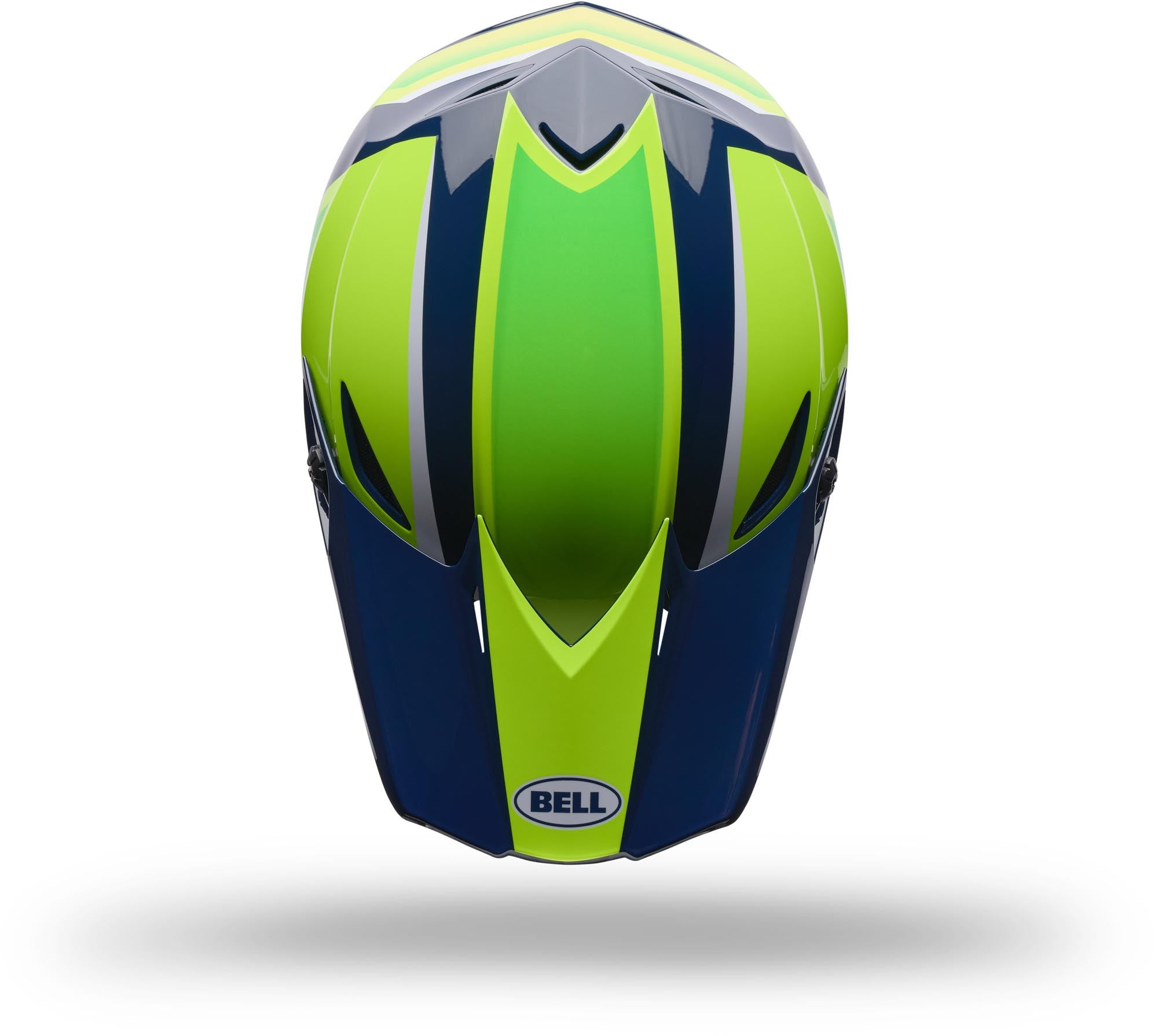 Bell MX-10 MIPS Spiral Casco de motocross juvenil amarillo Y/M (51/52) Figura 5