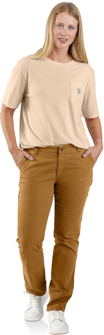 Carhartt The Essential Canvas Ladies Pants brown 40 Figure 5