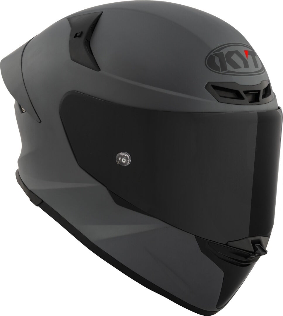 KYT TT-Revo Plain Helm grau matt L (59/60) Abbildung 8