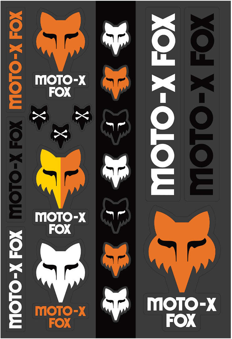 FOX Heritage Track Pack Abțibilduri Figura 1