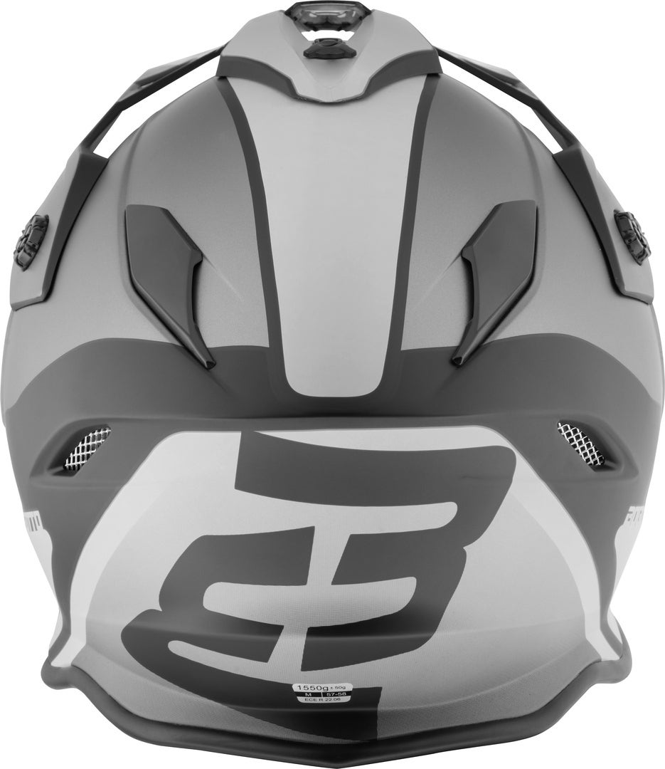 Bogotto H331 BT Tour EVO Bluetooth Enduro hjelm sort mat/grå XL Figur 7