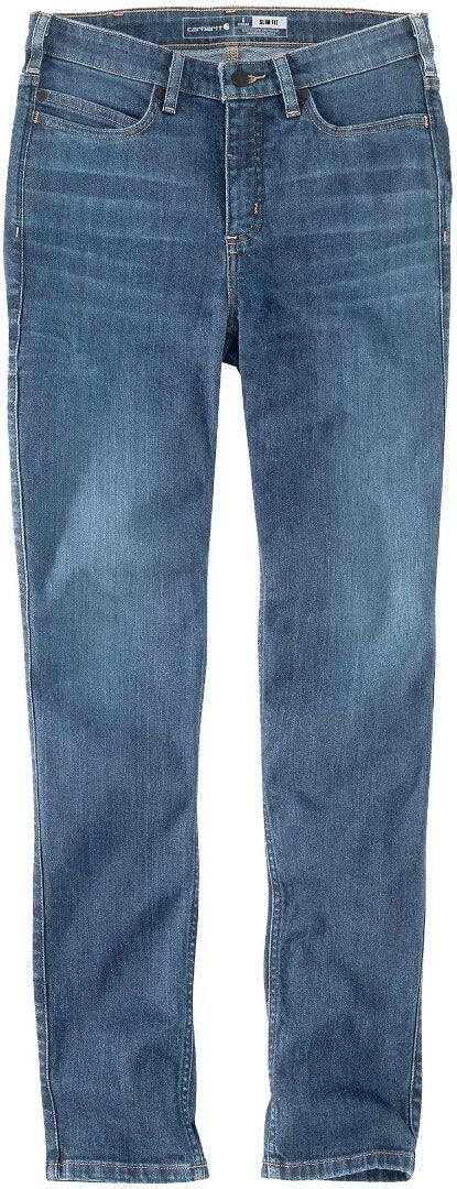 Carhartt Rugged Flex Tapered Dames Jeans Lichtblauw 18 Standaard Figuur 1