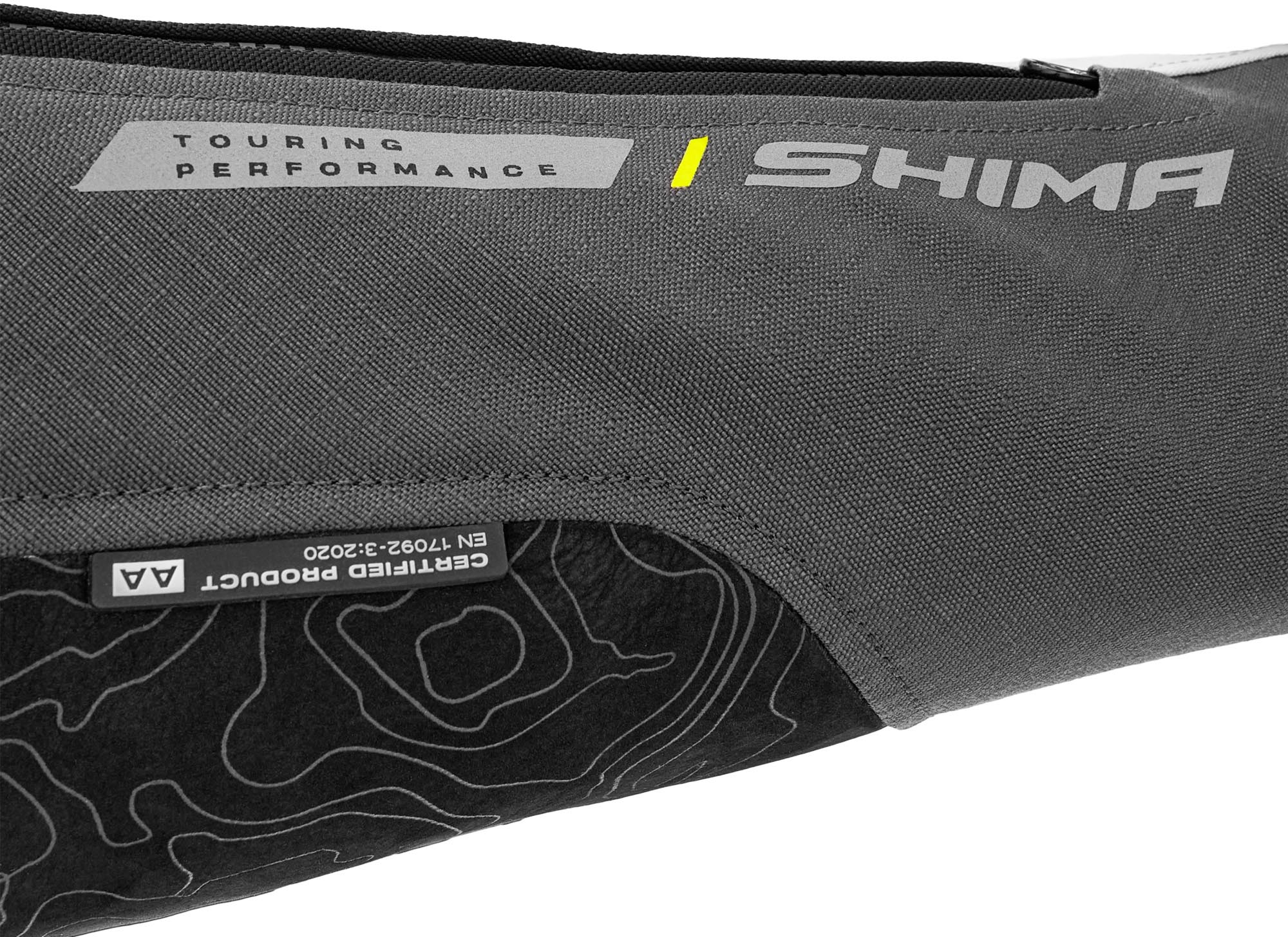 SHIMA Tracker Giacca tessile da motocicletta bianco/grigio/giallo S Figura 18
