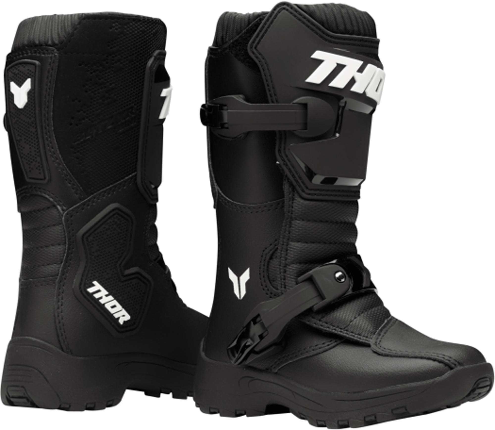 Thor Mini Blitz Xr Cizme de motocross pentru tineret negru 13 Figura 1