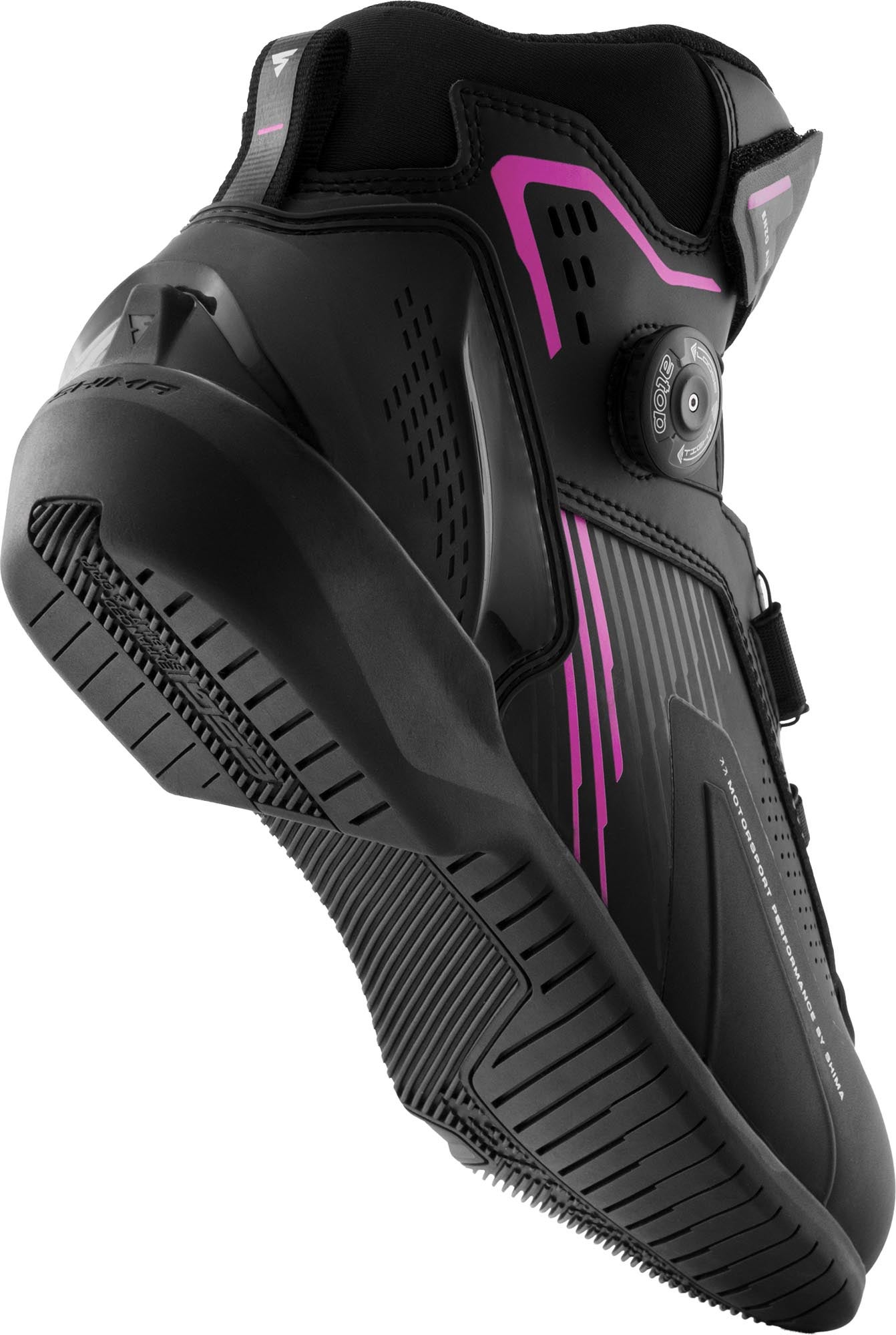 SHIMA Enzo Air Ladies Motorcycle Boots black/pink 40 Figure 3