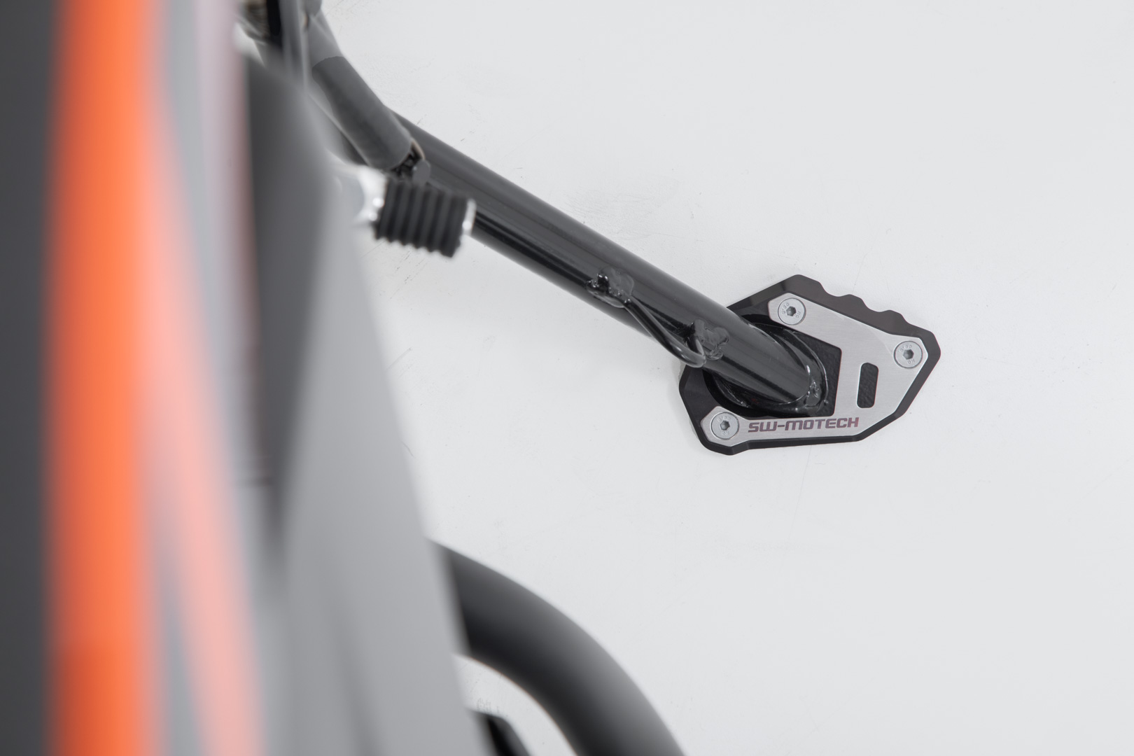 Extensie SW-Motech pentru piciorul lateral - Negru/argintiu. Modele KTM / Husqvarna. Figura 3