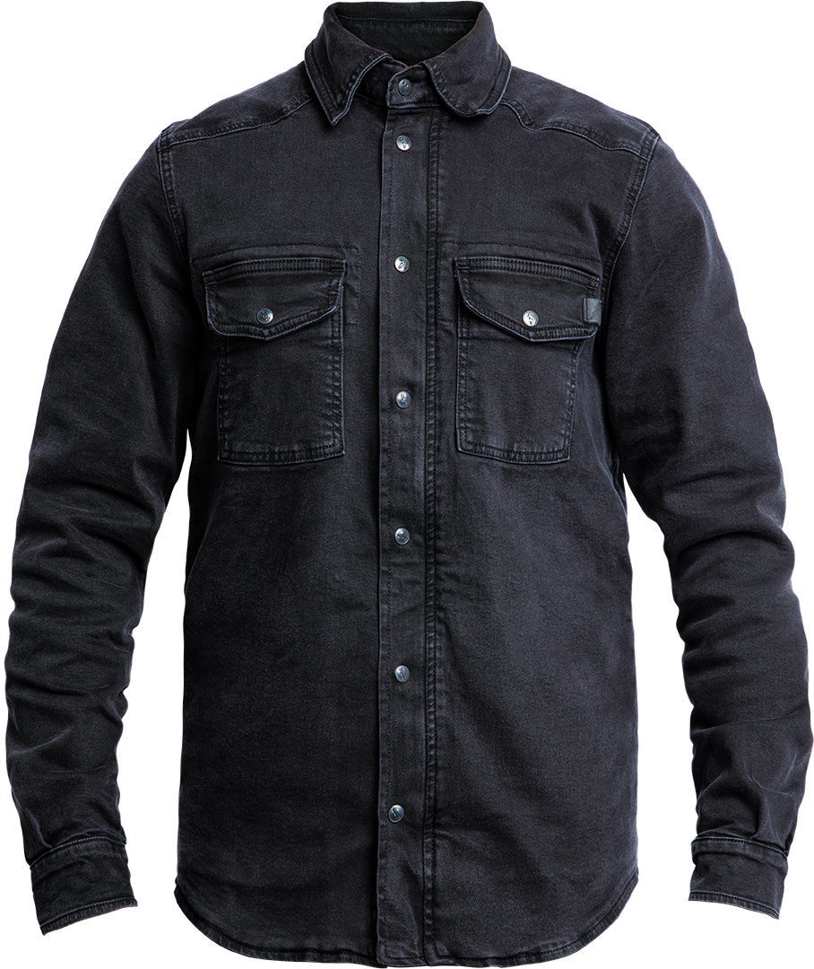 John Doe Motoshirt XTM Denim Camicia da moto nero M Figura 2